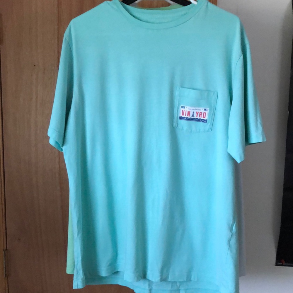 Teal Vineyard Vines T shirt